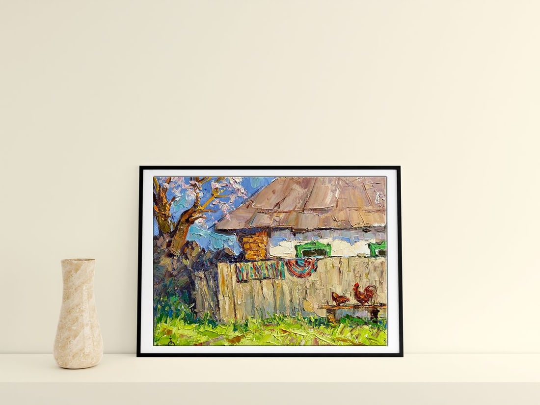 Oil painting Early spring Alex Kalenyuk - 2
