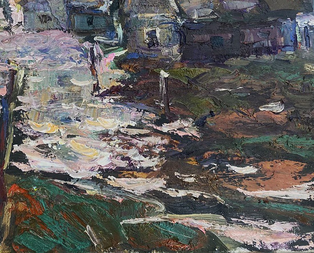 Oil painting Country Night Alex Kalenyuk - 7
