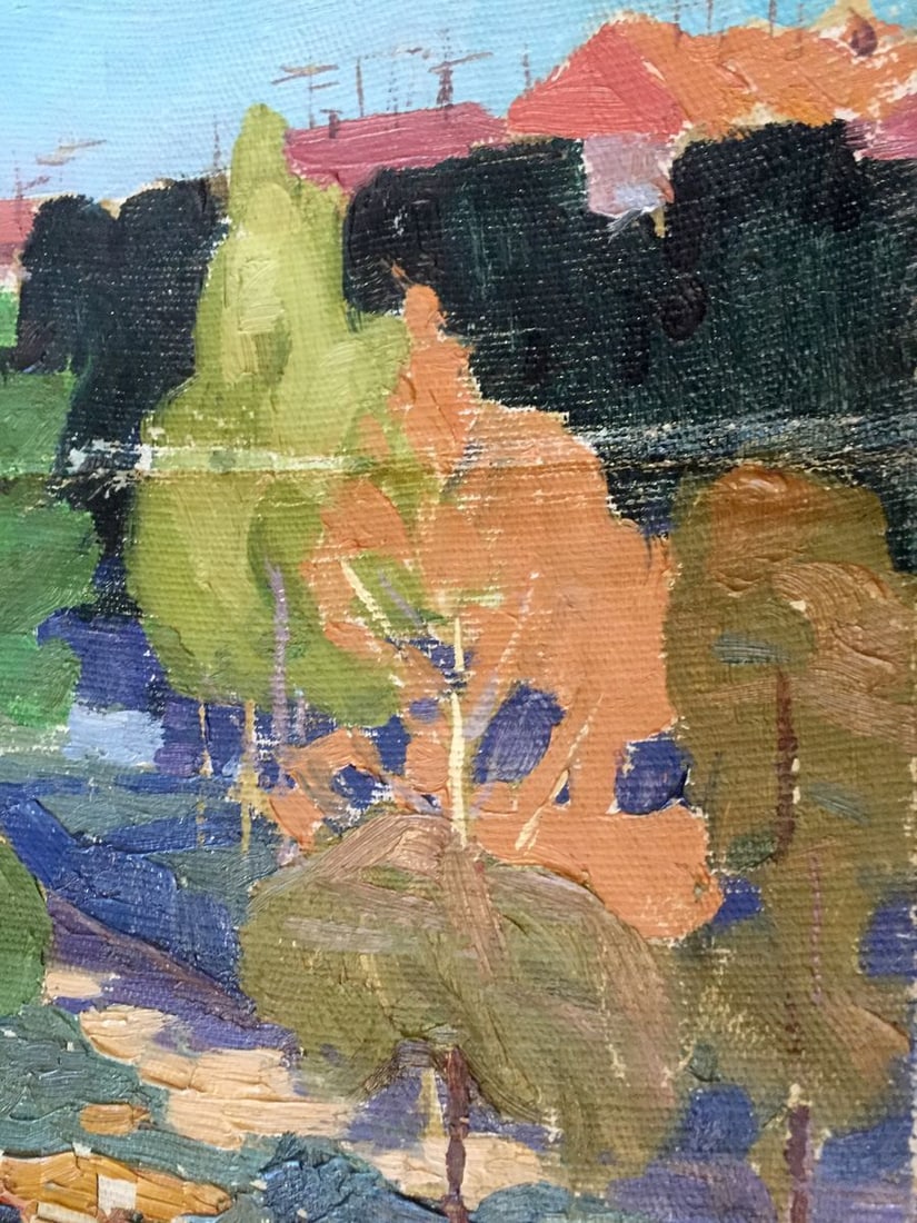 Oil painting Monastery - 2