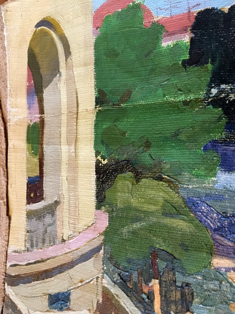 Oil painting Monastery - 3