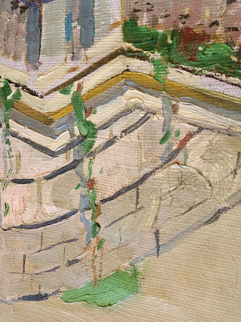 Oil painting Monastery - 7