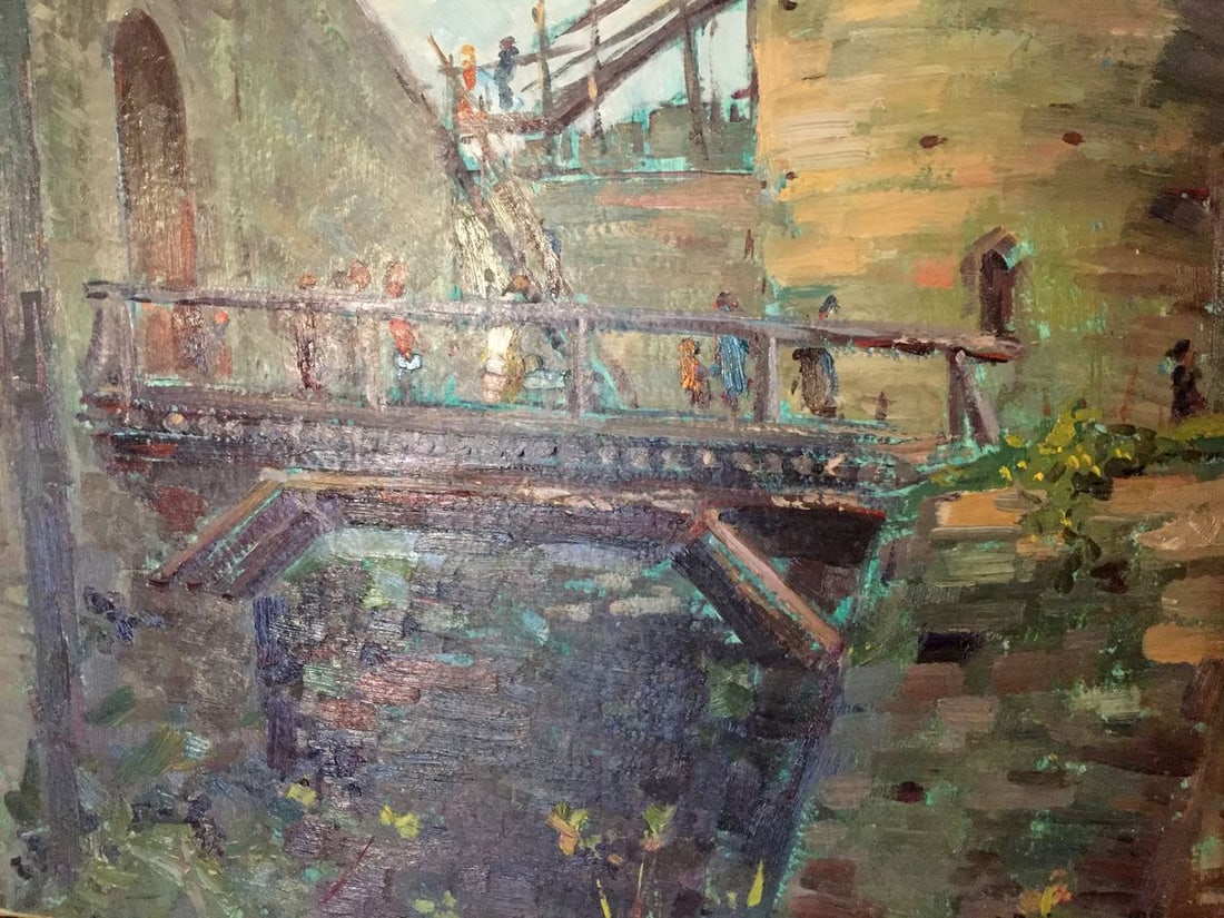 Oil painting Castle Pobivanets Grigory Danilovich - 2