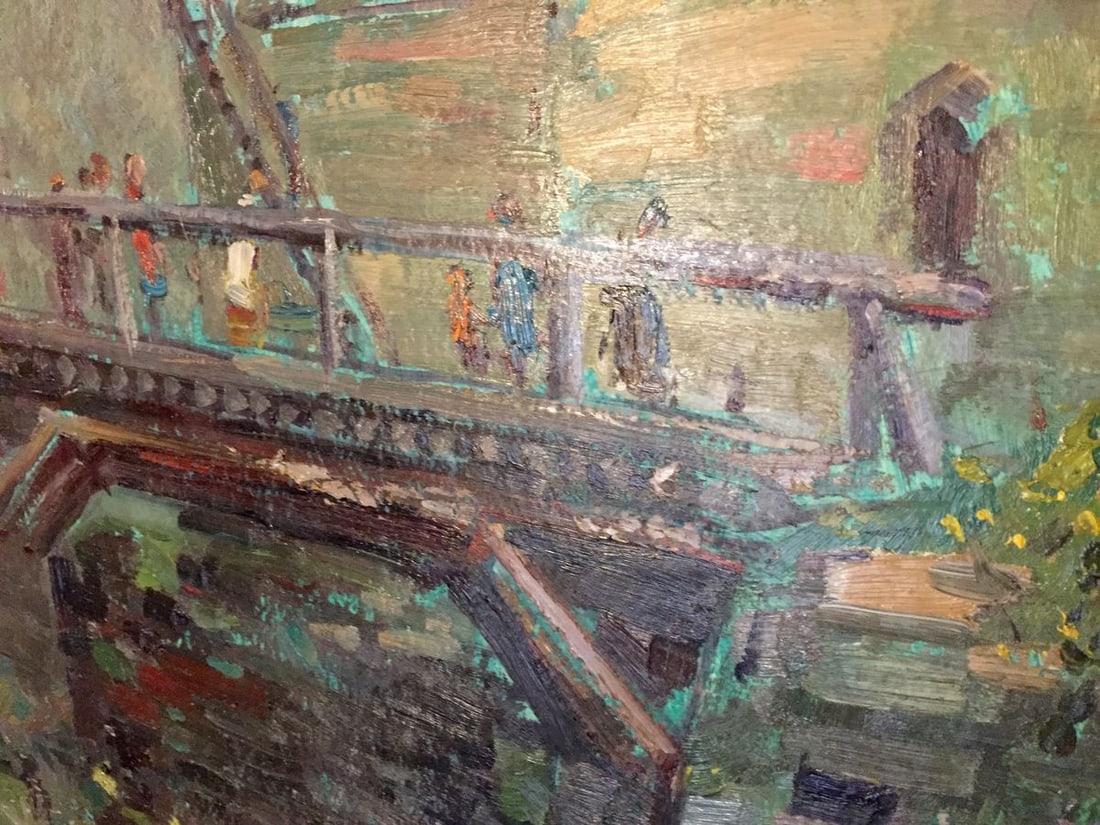 Oil painting Castle Pobivanets Grigory Danilovich - 5