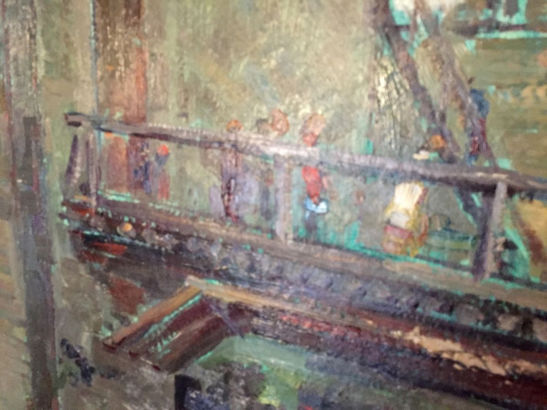 Oil painting Castle Pobivanets Grigory Danilovich - 6