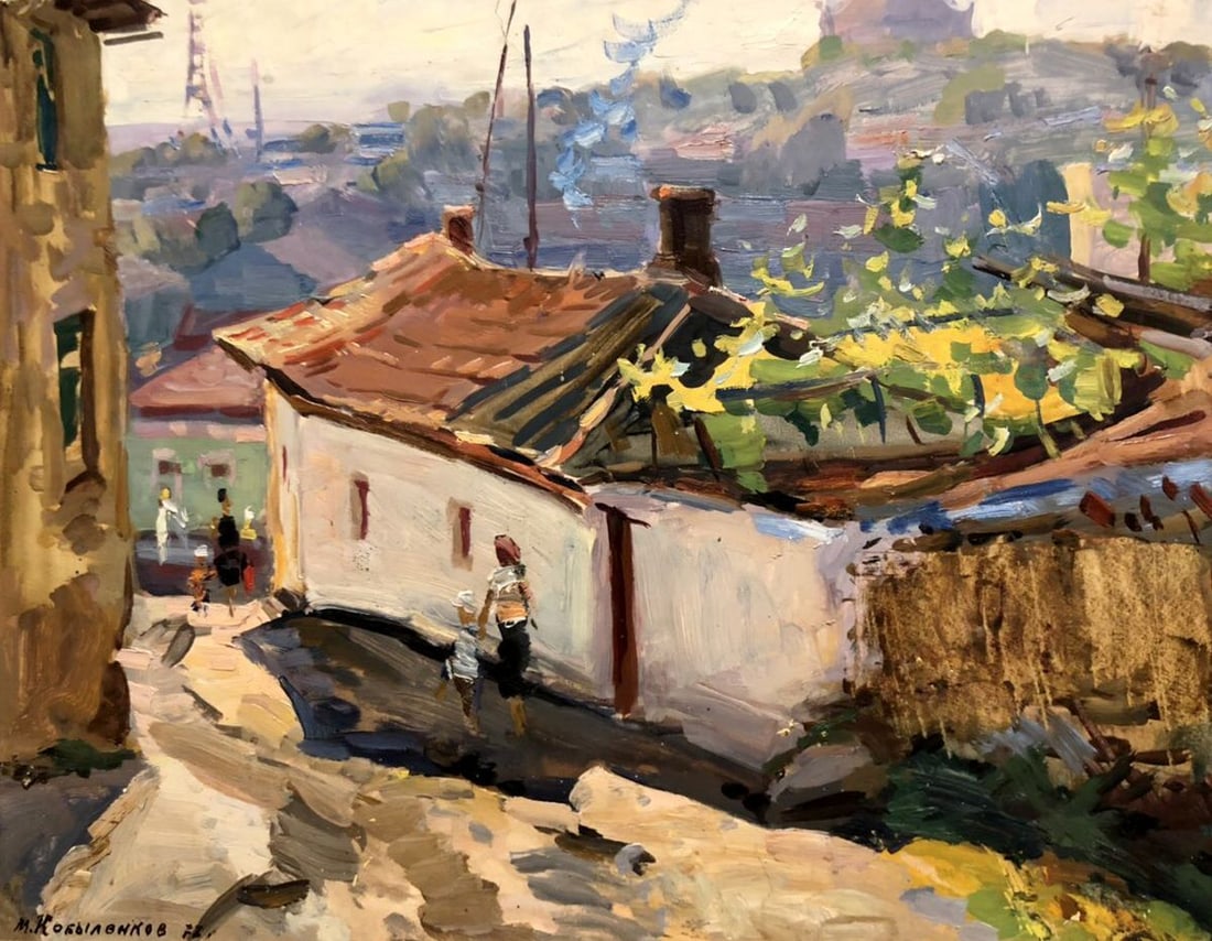 Oil painting City Kobylenkov Mikhail Vasilyevich - 2
