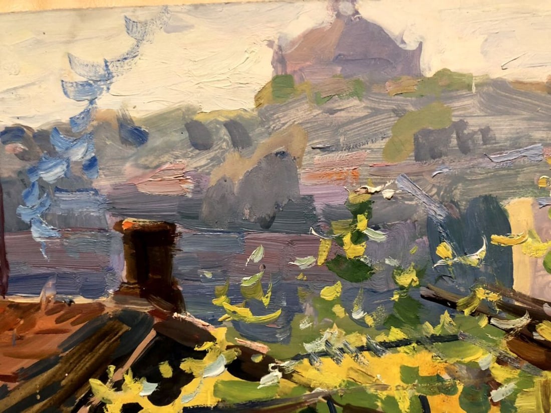 Oil painting City Kobylenkov Mikhail Vasilyevich - 4