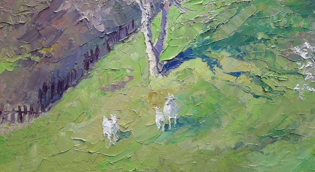 oil painting April day Serdyuk Boris Petrovich - 2