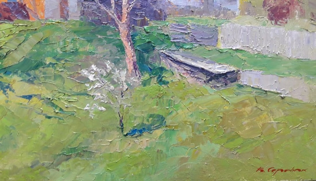 oil painting April day Serdyuk Boris Petrovich - 3