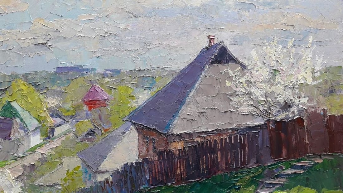oil painting Spring colors Serdyuk Boris Petrovich - 2