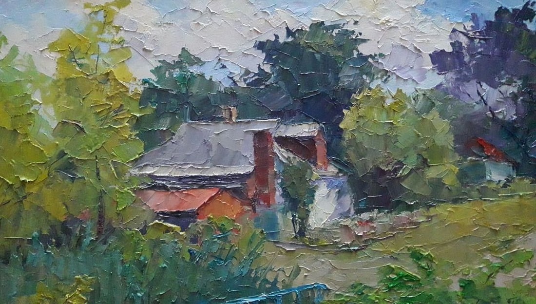 oil painting Fishing Serdyuk Boris Petrovich - 2