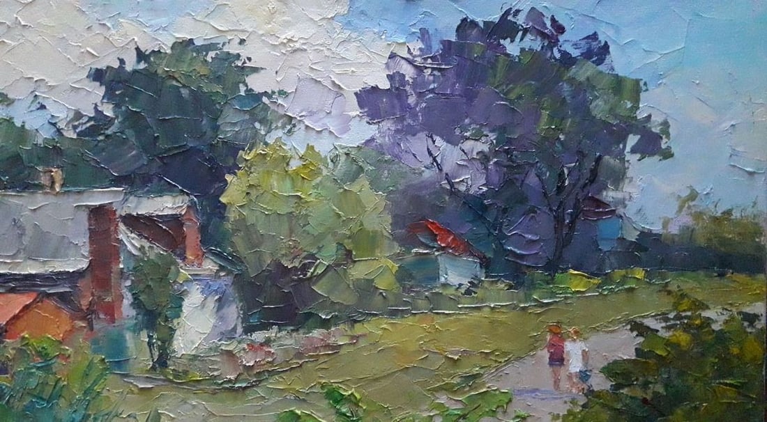 oil painting Fishing Serdyuk Boris Petrovich - 5