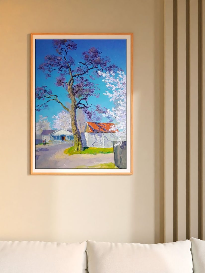Oil painting Spring in the village Serdyuk Boris Petrovich - 3
