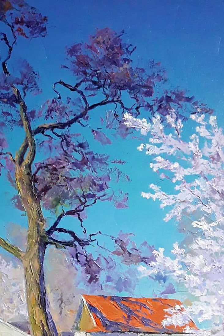 Oil painting Spring in the village Serdyuk Boris Petrovich - 5