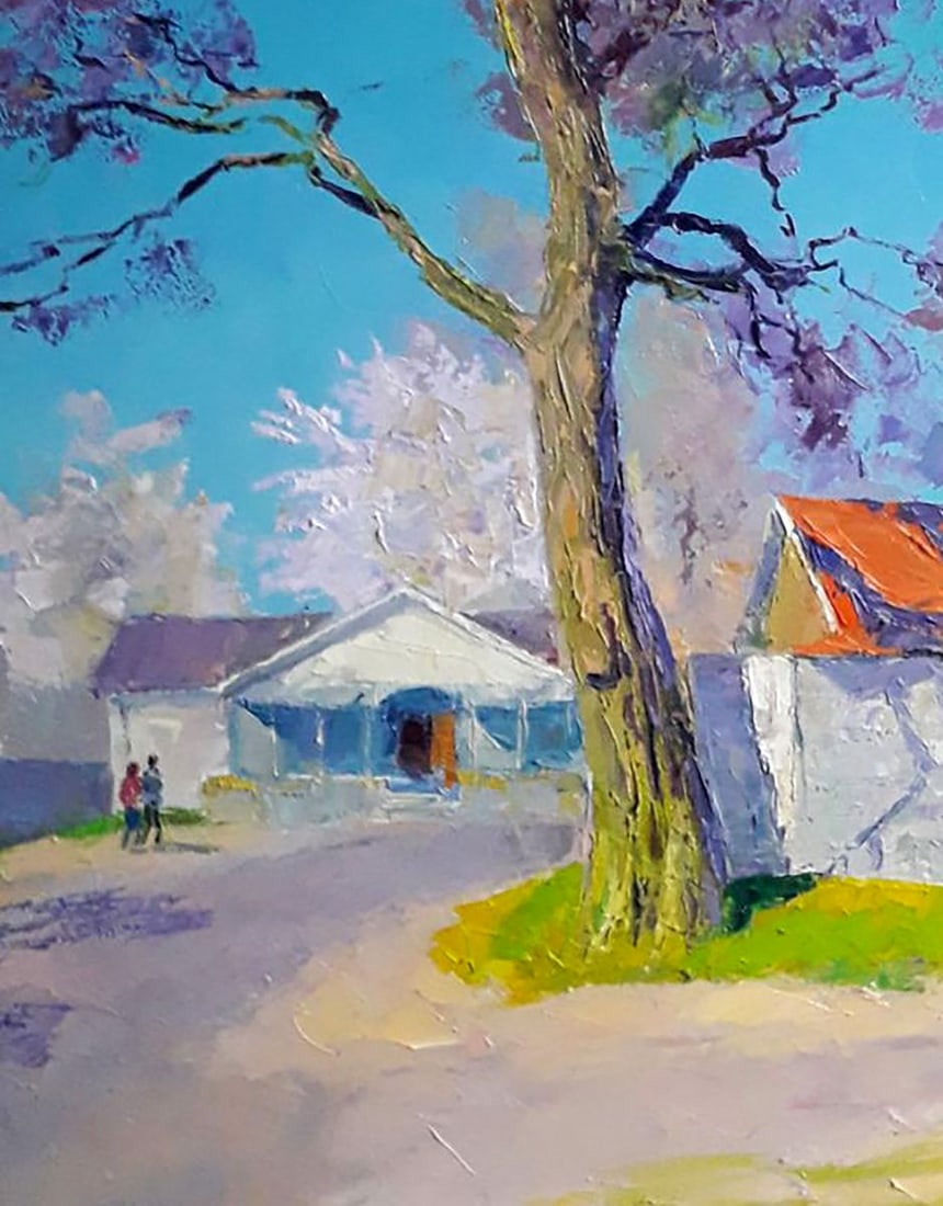 Oil painting Spring in the village Serdyuk Boris Petrovich - 6