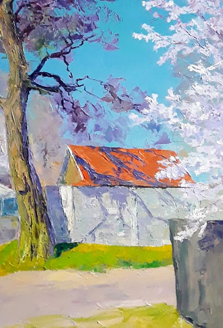 Oil painting Spring in the village Serdyuk Boris Petrovich - 7
