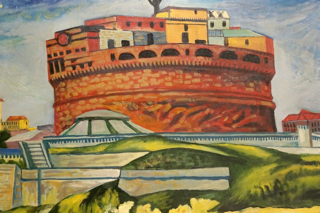 Oil painting Rome Sergey Borisovich Yukhimov - 4