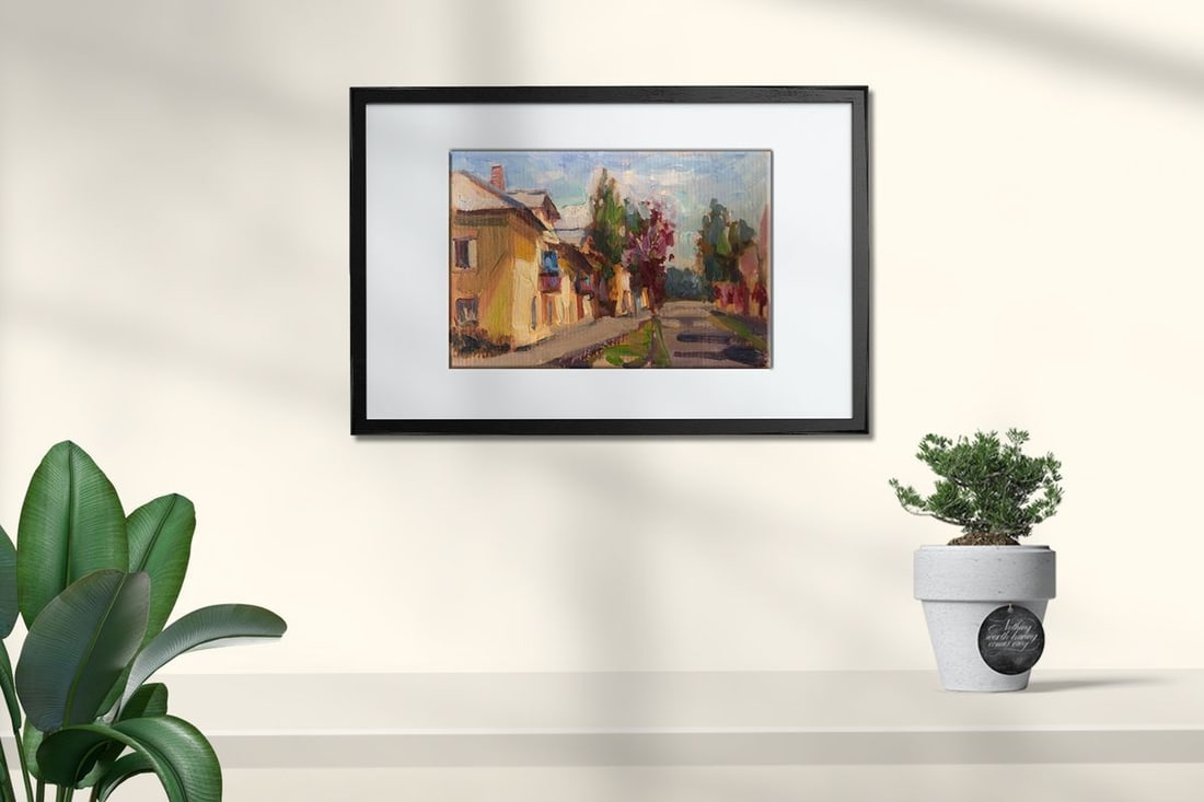 Oil painting City streets Kuzeminsky Nikolay Borisovich - 2