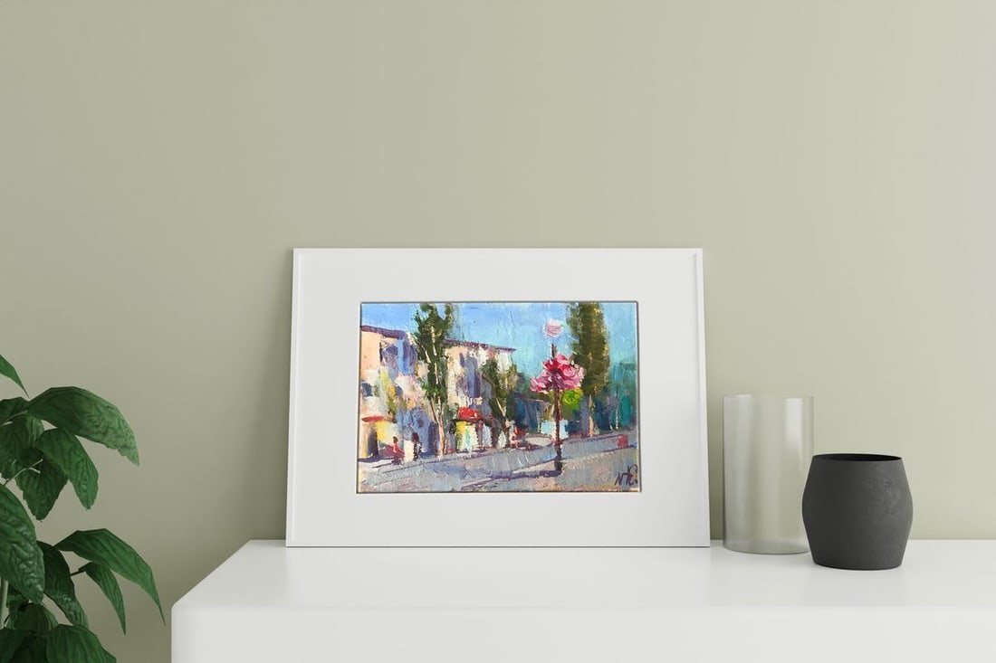 Oil painting City landscape Kuzeminsky Nikolay Borisovich - 2