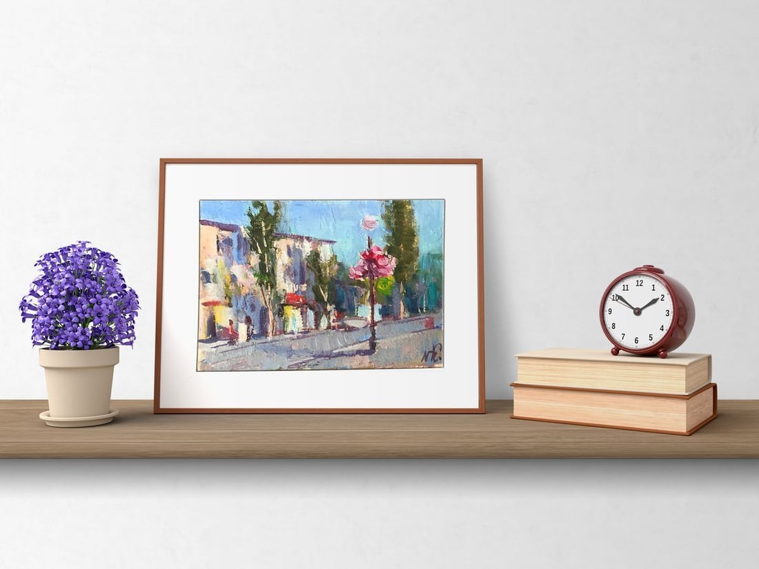 Oil painting City landscape Kuzeminsky Nikolay Borisovich - 3