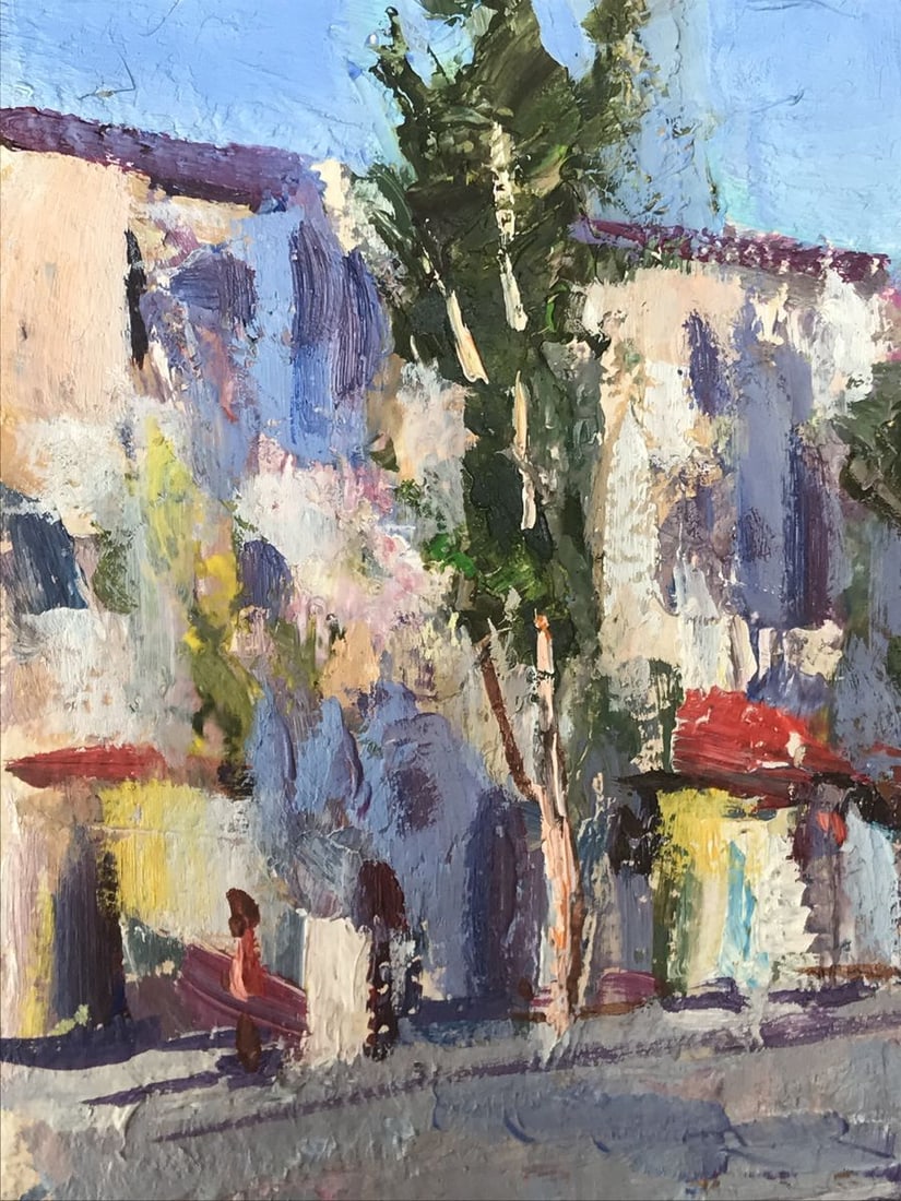 Oil painting City landscape Kuzeminsky Nikolay Borisovich - 4