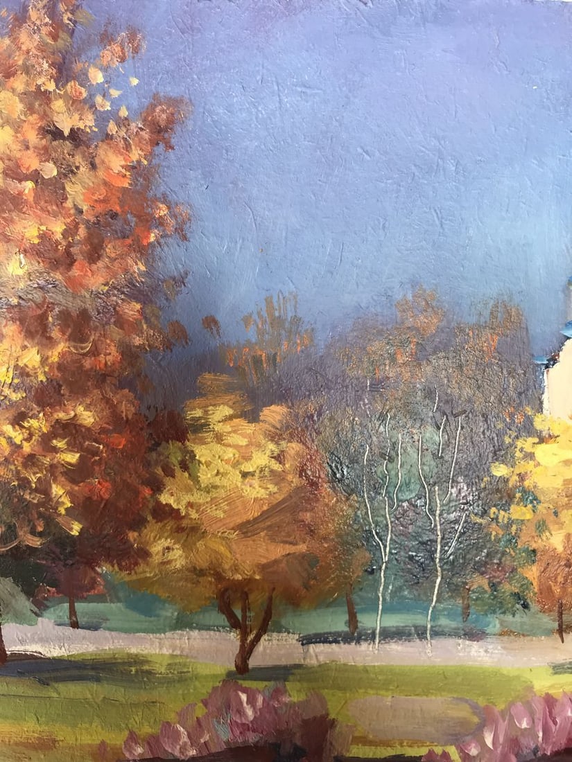 Oil painting Church landscape Kuzeminsky Nikolay Borisovich - 4