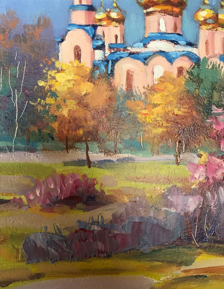 Oil painting Church landscape Kuzeminsky Nikolay Borisovich - 7