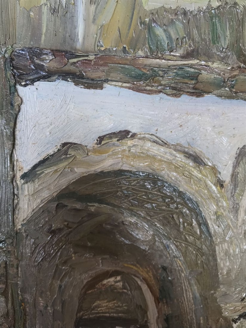 Oil painting Overlooking the streets Ogienko N. - 5