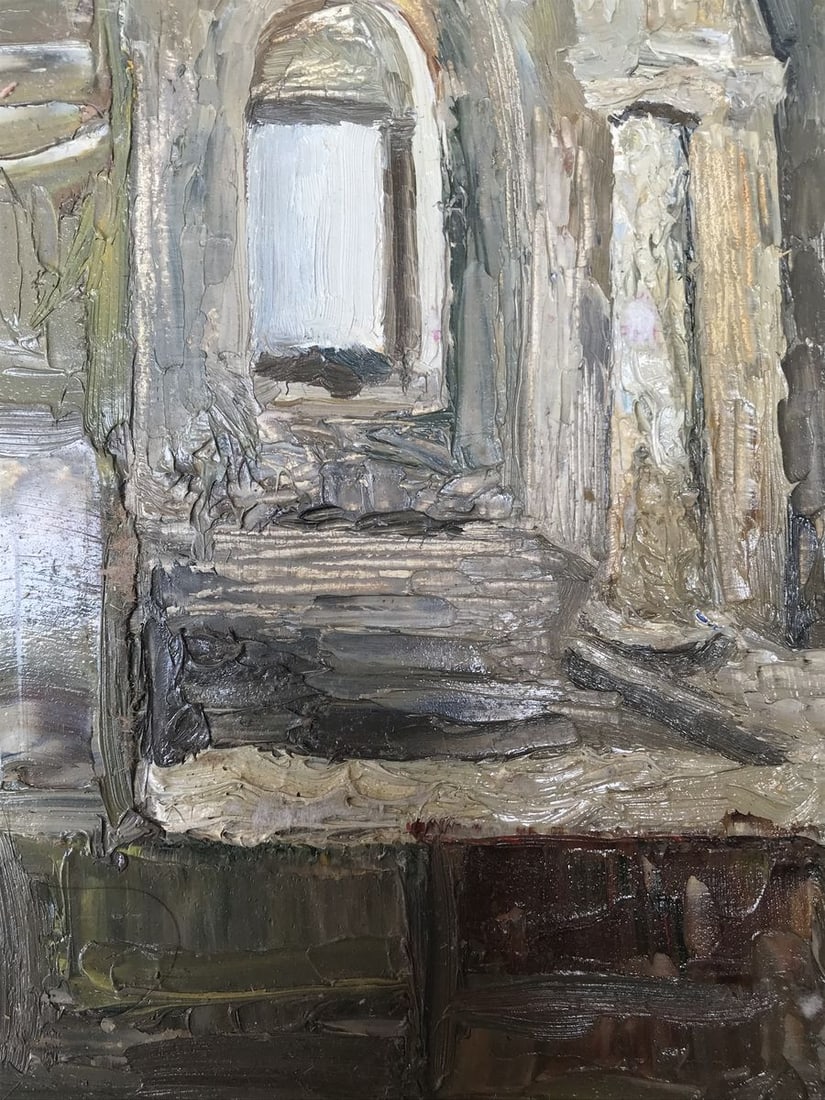 Oil painting Overlooking the streets Ogienko N. - 9