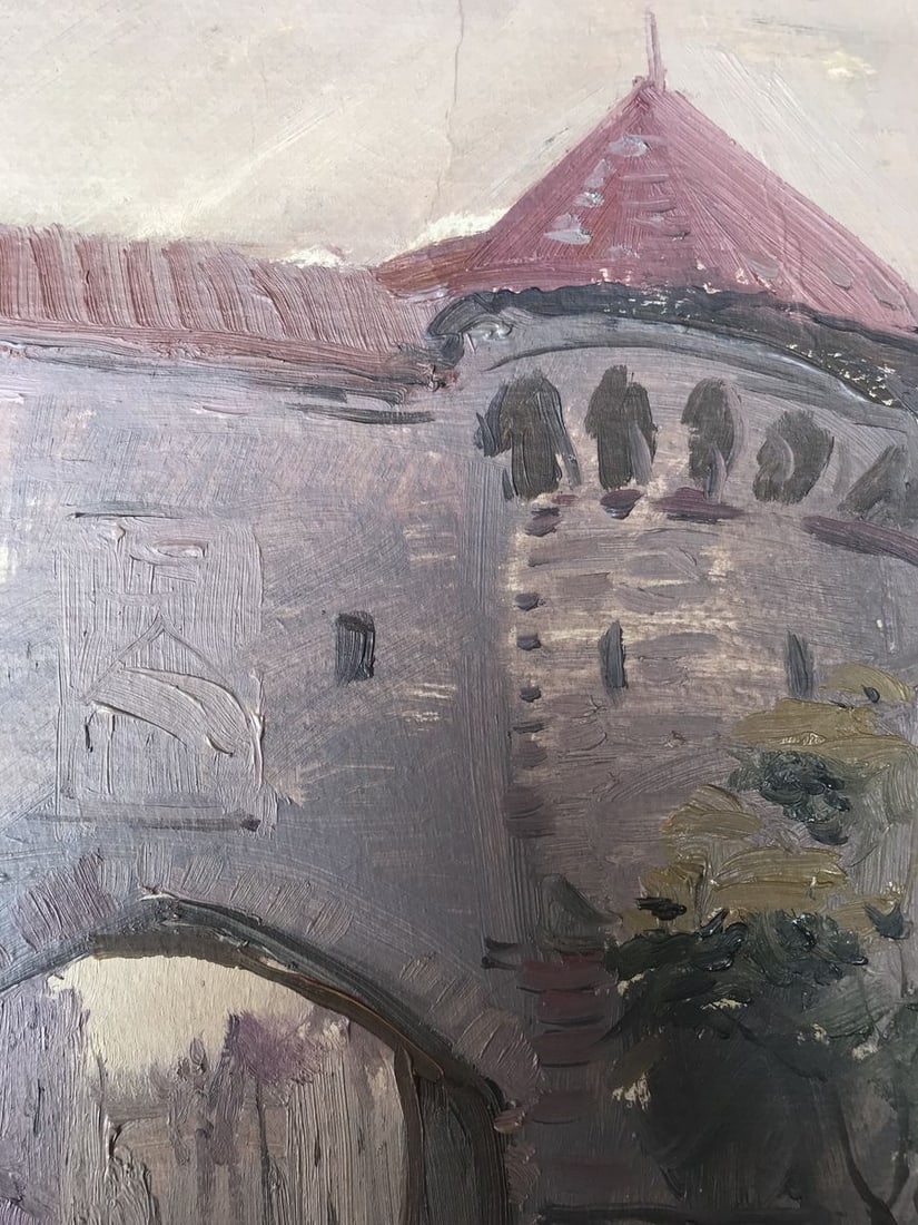 Oil painting Fortress Unknown artist - 5
