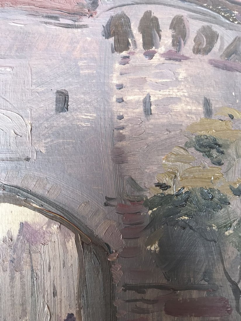 Oil painting Fortress Unknown artist - 7