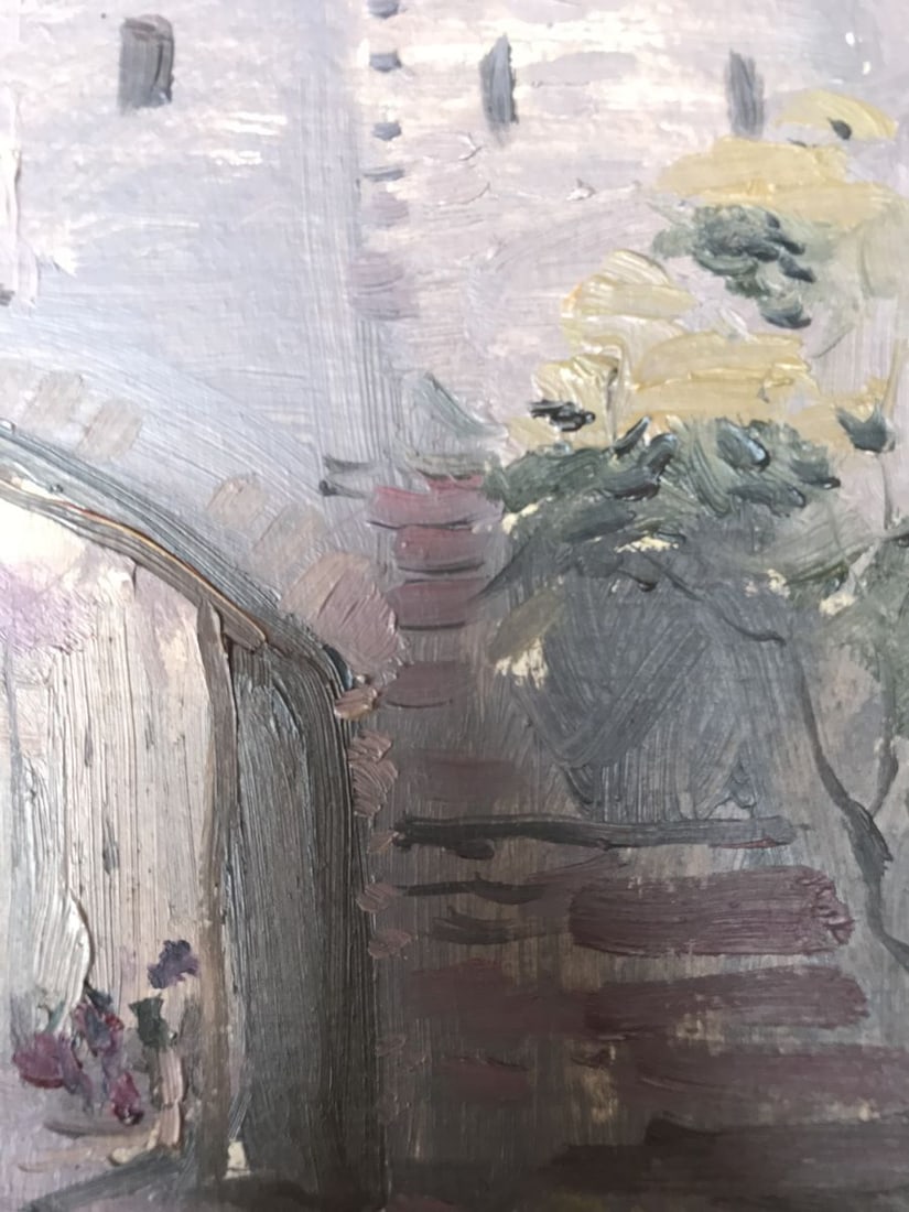 Oil painting Fortress Unknown artist - 9