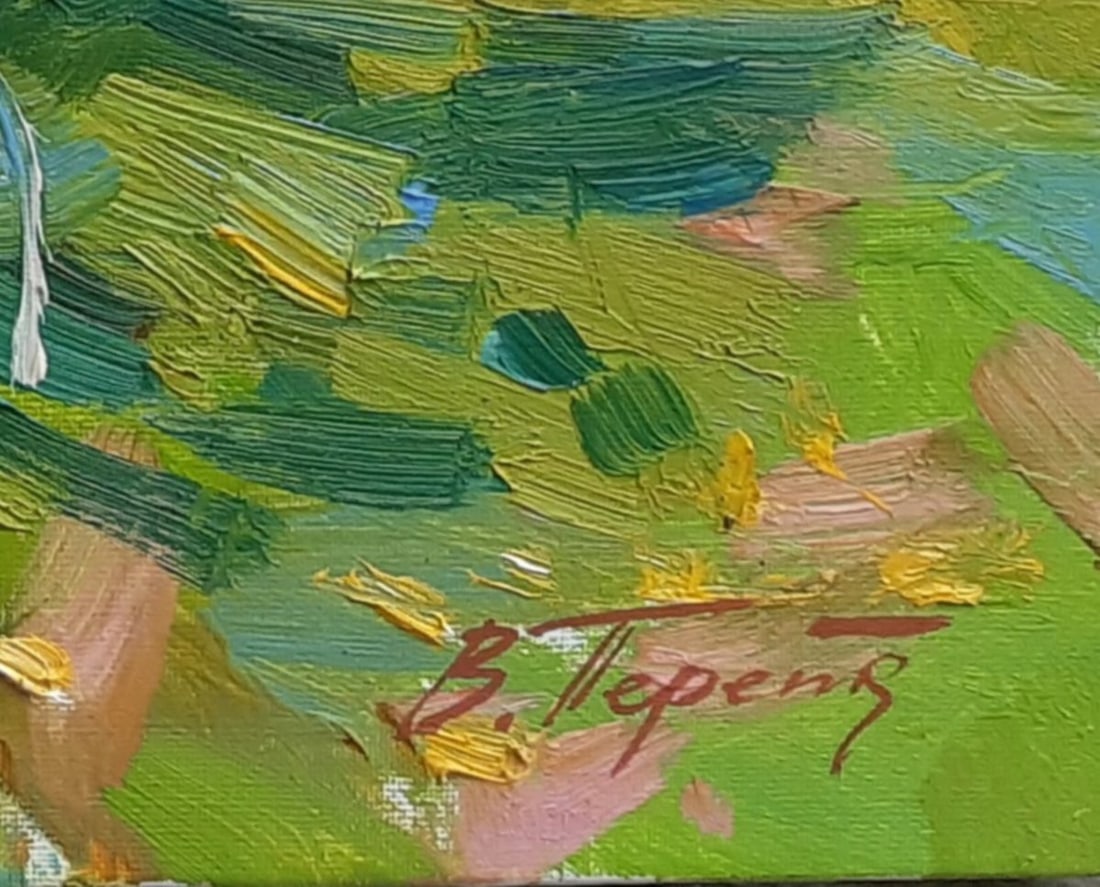 Oli painting April Tepeta Miacheslav - 6