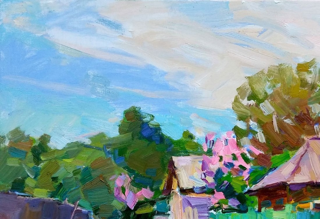 Oli painting May Tepeta Miacheslav - 2