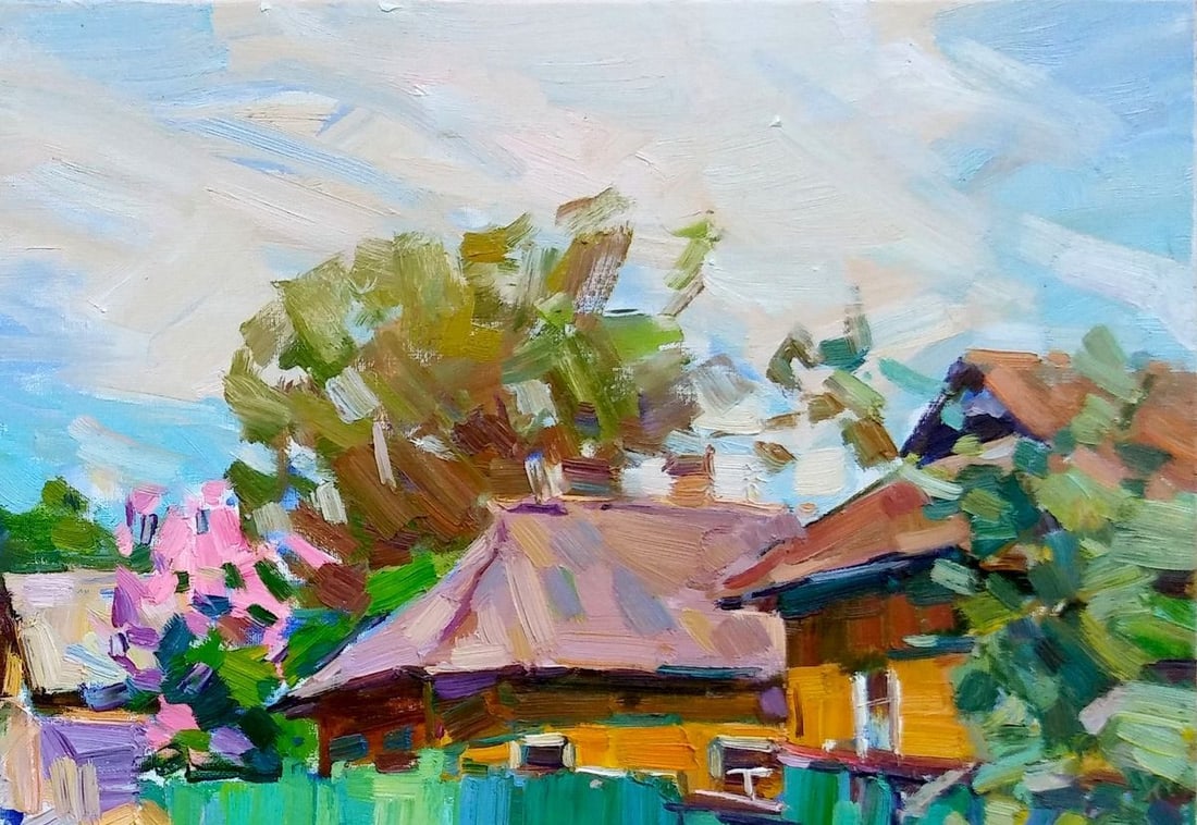 Oli painting May Tepeta Miacheslav - 3