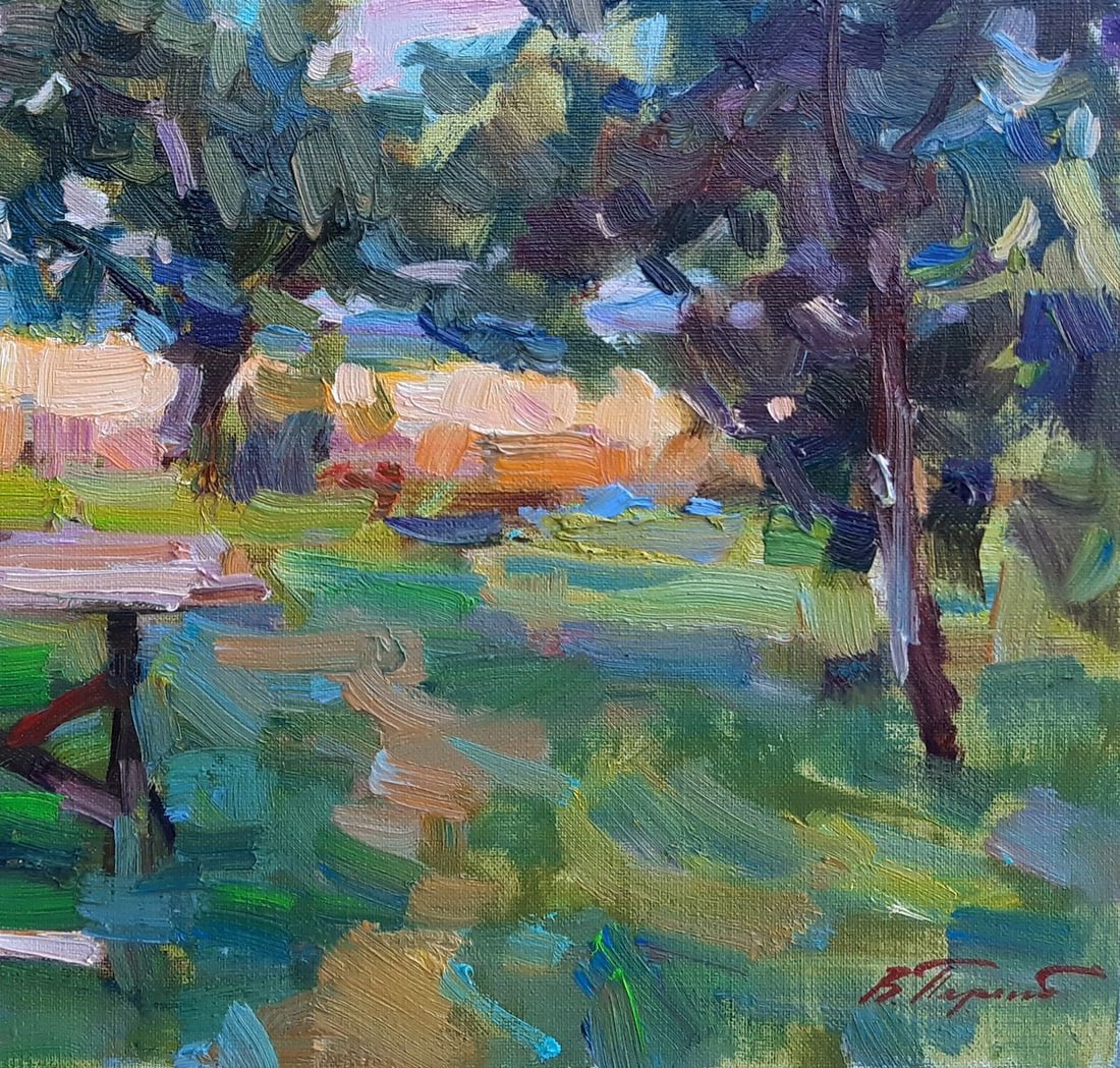 Oli painting Rural motif Tepeta Miacheslav - 5