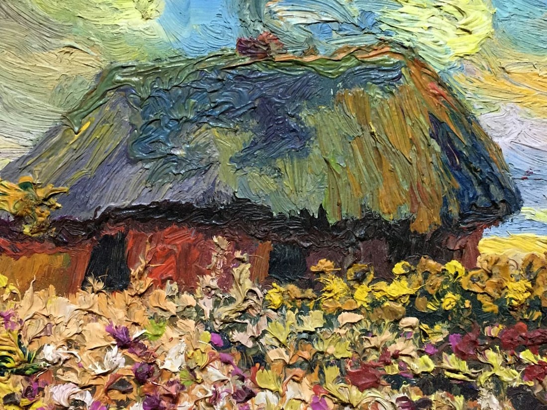 Oil painting Garden landscape Alexander Danilenko - 4