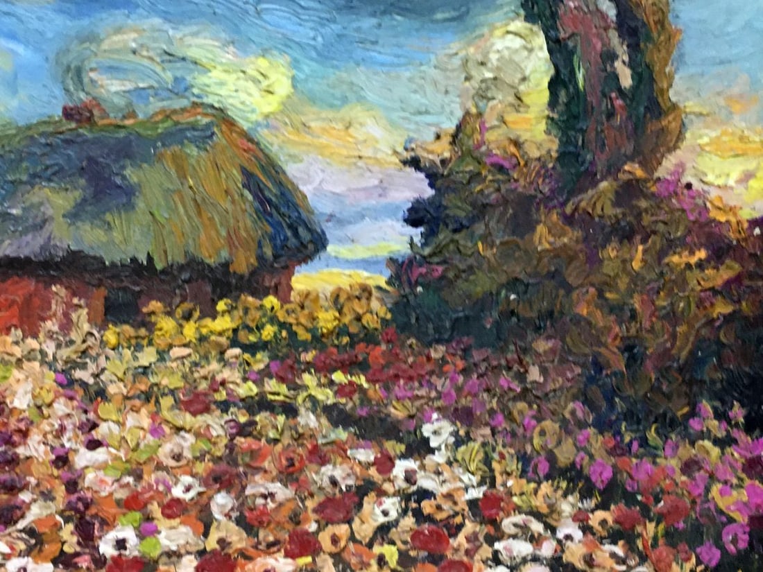 Oil painting Garden landscape Alexander Danilenko - 7