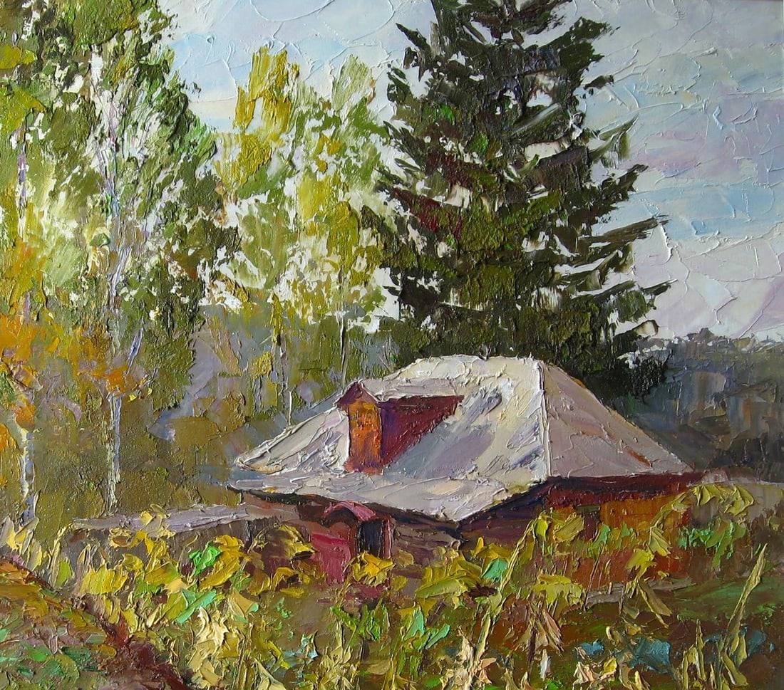 Oil painting Sunflowers Serdyuk Boris Petrovich - 2