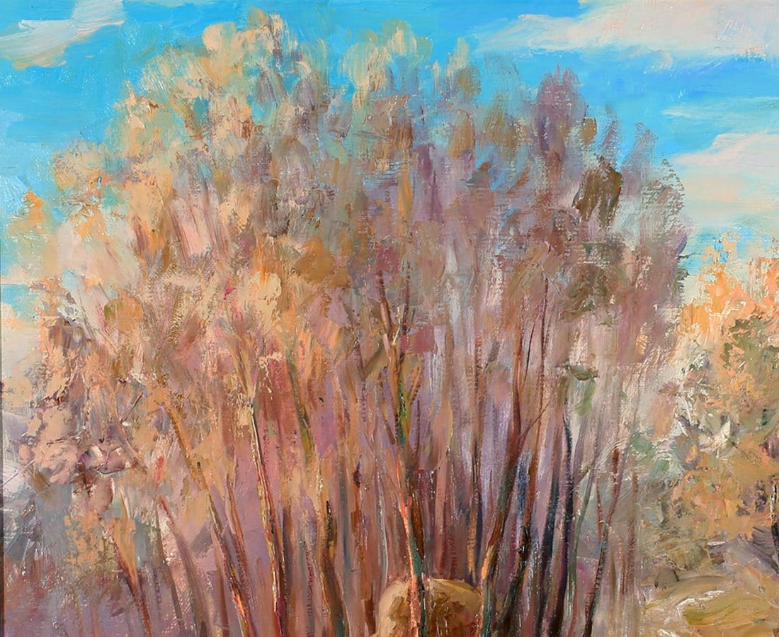 Oil painting Village Raky. In the spring Serdyuk Boris Petrovich - 3
