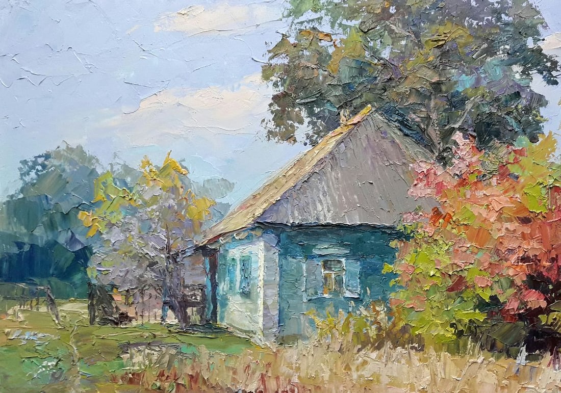 Oil painting Native home Serdyuk Boris Petrovich - 3