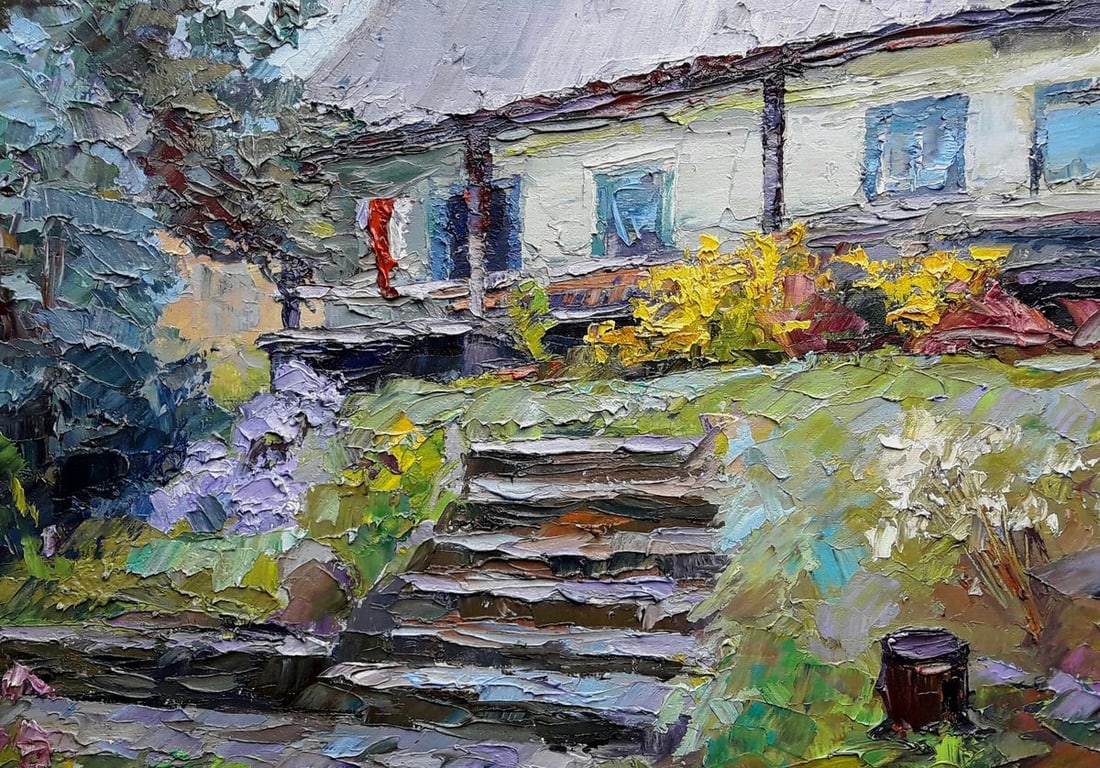 Oil painting In Transcarpathia Serdyuk Boris Petrovich - 3