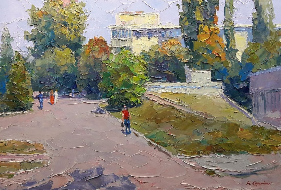 Oil painting Sunny day Serdyuk Boris Petrovich - 4