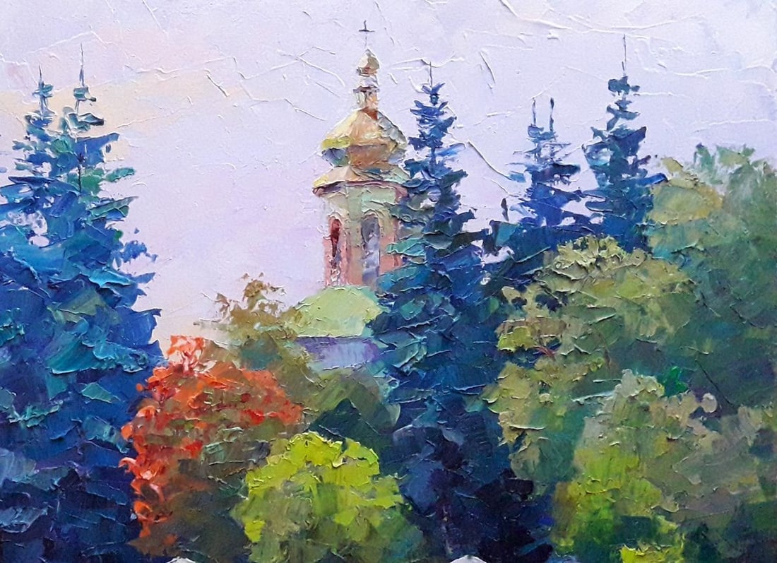 Oil painting Honeymoon holiday Serdyuk Boris Petrovich - 2