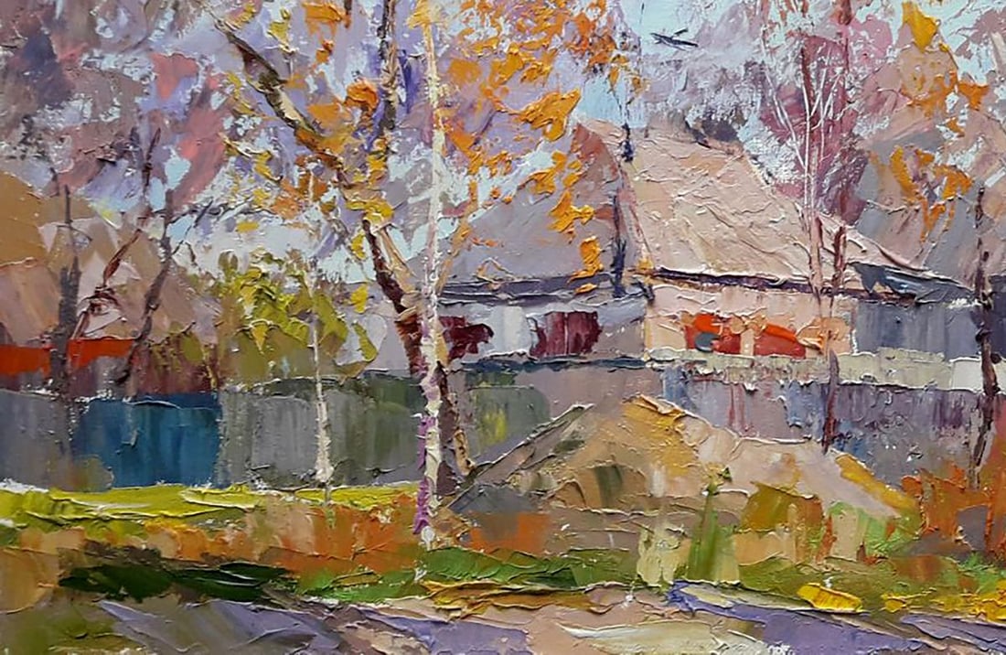 Oil painting Autumn lace Serdyuk Boris Petrovich - 4