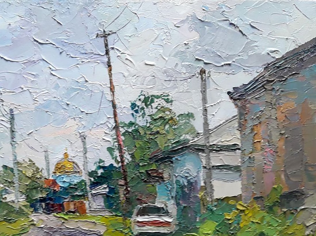 Oil painting After the rain Serdyuk Boris Petrovich - 5