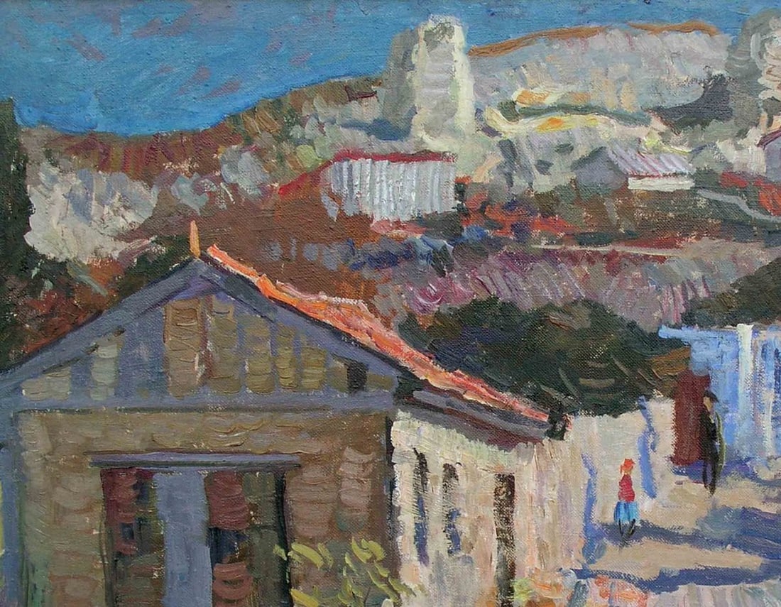 Oil painting Hot day. Crimea Sergeyeva Nina - 2