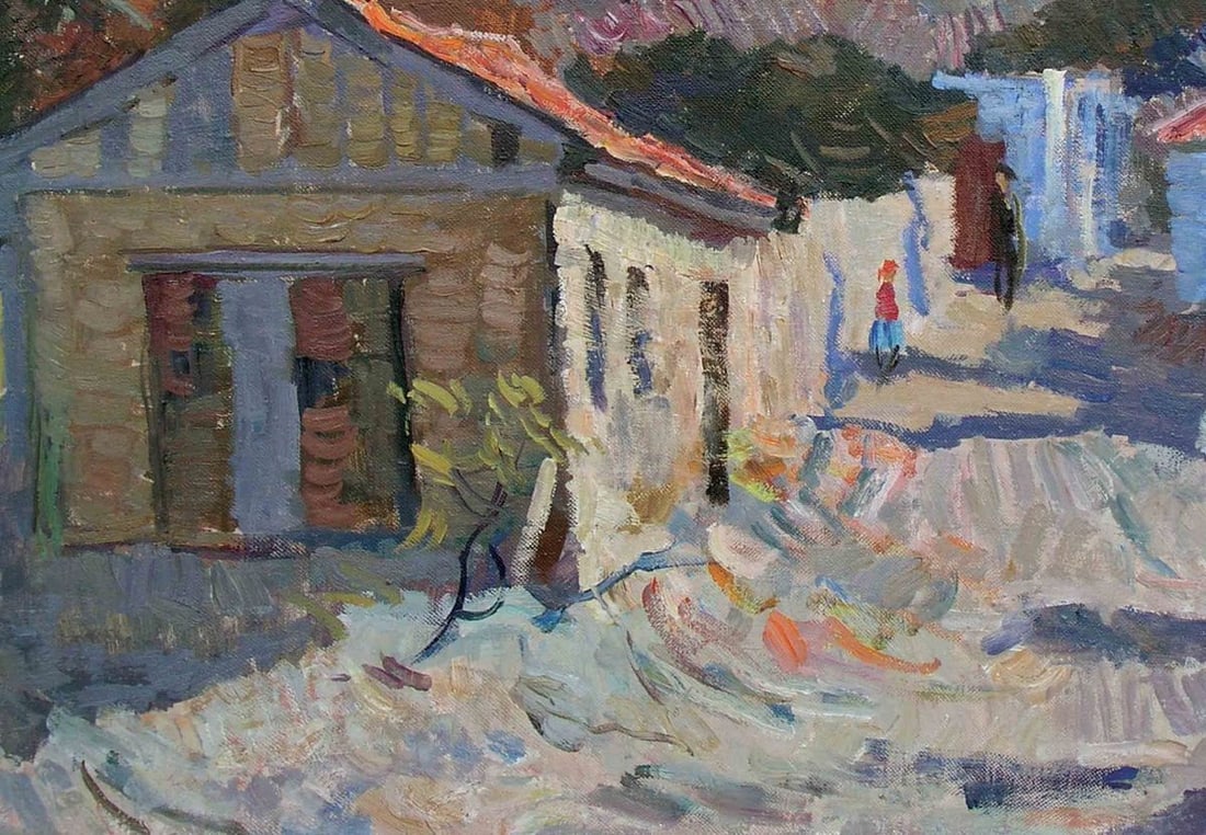 Oil painting Hot day. Crimea Sergeyeva Nina - 4