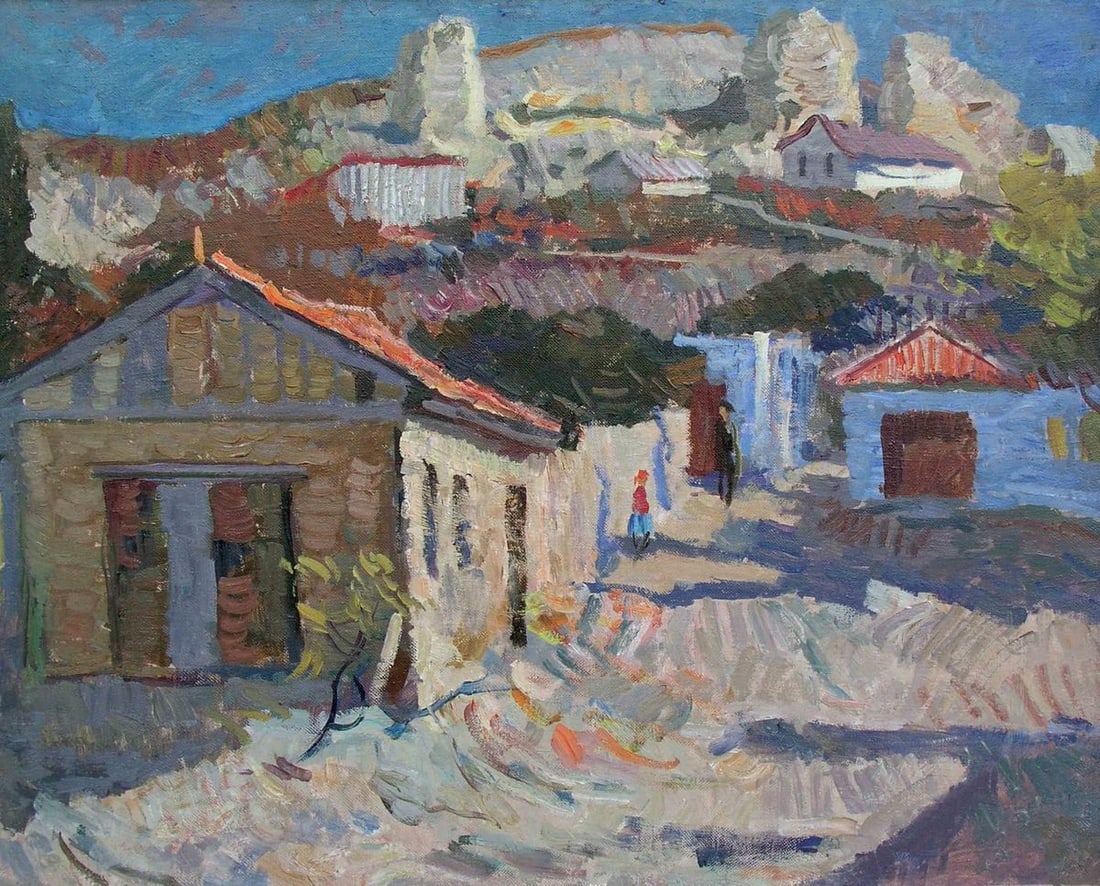 Oil painting Hot day. Crimea Sergeyeva Nina - 7