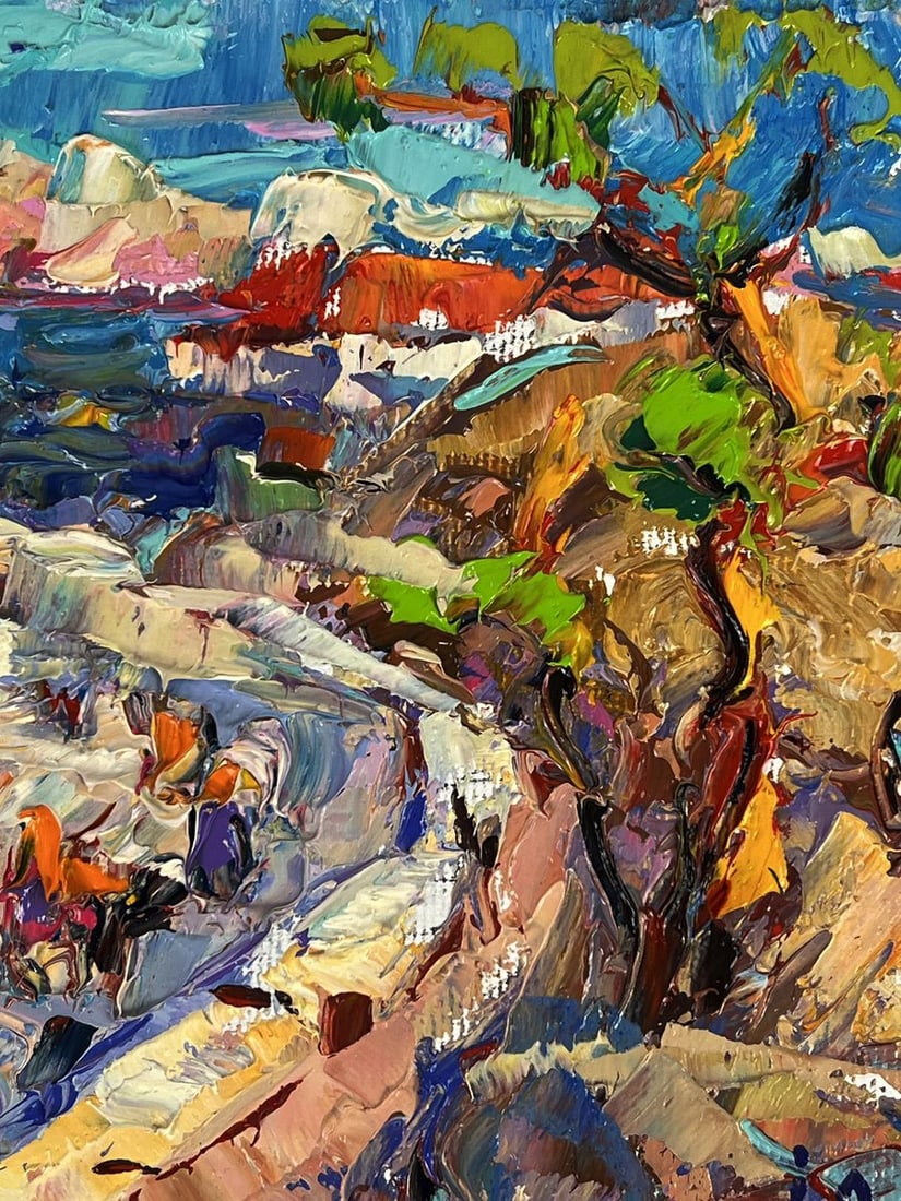 Oil painting The Road to the Sea Oleksiy Ivanyuk - 9