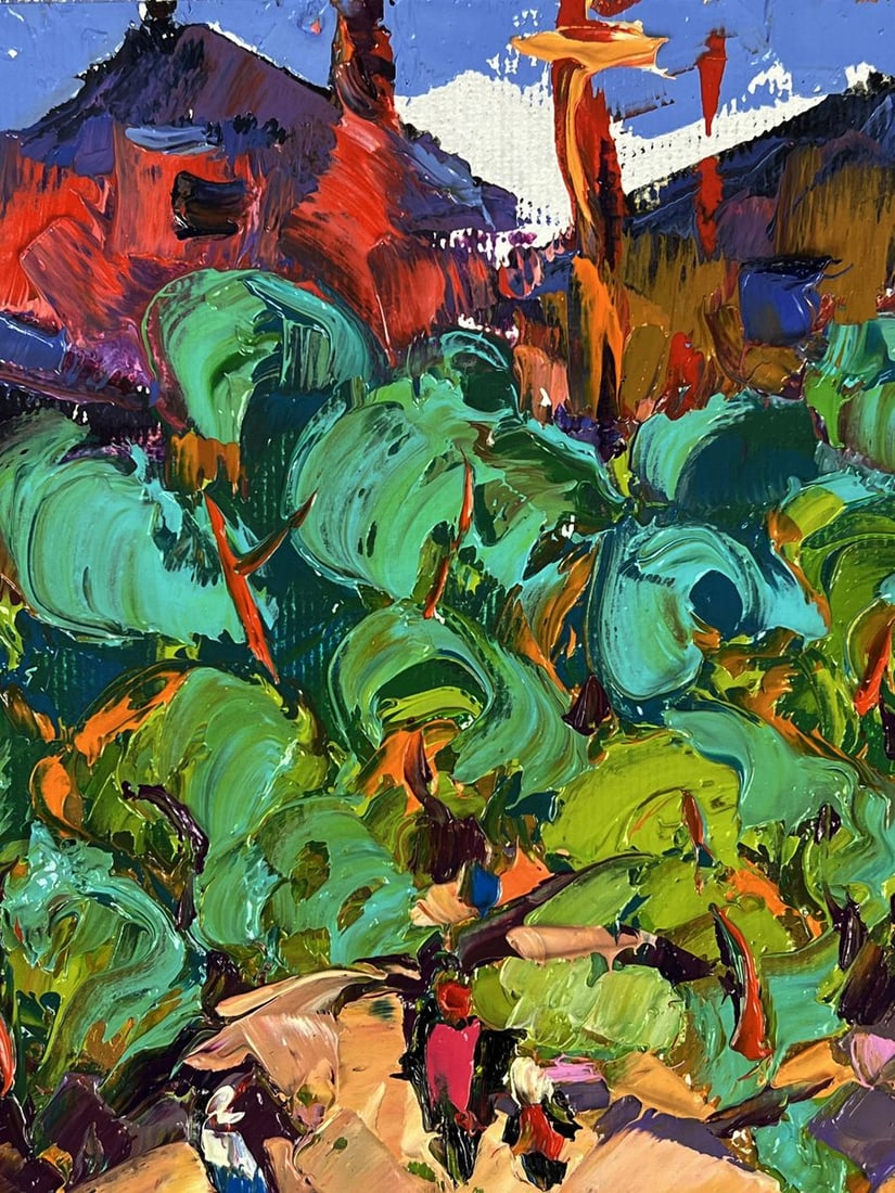 Oil painting Between the Gardens Oleksiy Ivanyuk - 6
